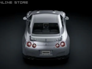 2009 nissan gtr 3D Model