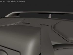 2009 nissan gtr 3D Model