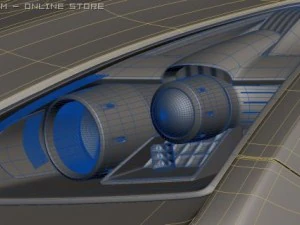 2009 nissan gtr 3D Model