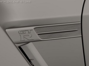 2009 nissan gtr 3D 模型