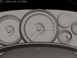 2009 nissan gtr 3D 模型