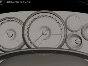 2009 nissan gtr 3D Model