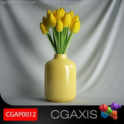 cgaxis plant 12 3D मॉडल .c4d .max .obj .3ds .fbx .stl .blend 