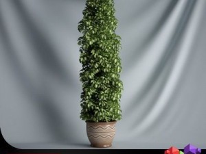 cgaxis plant 17 Model 3D