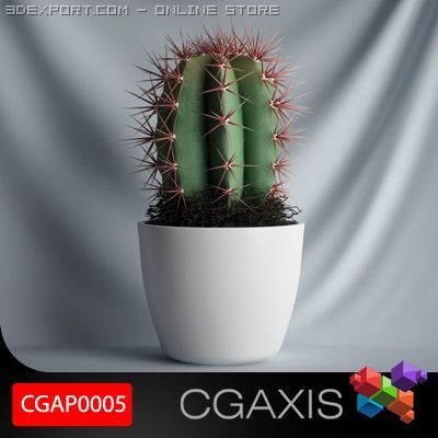 cgaxis plant 05 3D Model .c4d .max .obj .3ds .fbx .stl .blend 