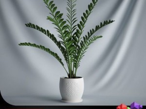 cgaxis plant 02 Modelo 3D