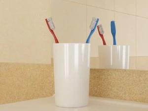 cgaxis bathroom set 02 3D Model