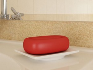 cgaxis bathroom set 02 Model 3D