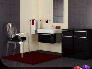 cgaxis bathroom set 01 3D Model