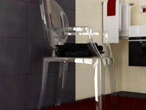 cgaxis bathroom set 01 3D Model