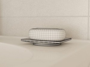 cgaxis bathroom set 03 Modèle 3D