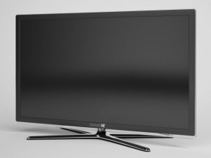 tv flatscreen cgaxis electronics 01 3D Model