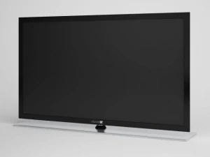 tv de tela plana cgaxis eletr&ocirc;nica 03 Modelo 3D