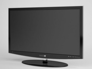 tv flatscreen cgaxis electronics 04 3D Model