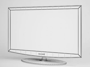 tv flatscreen cgaxis electronics 04 3D Model