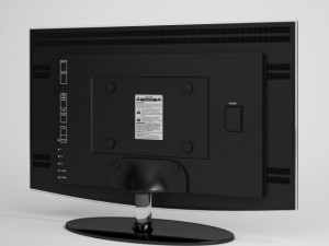 tv flatscreen cgaxis electronics 04 Model 3D