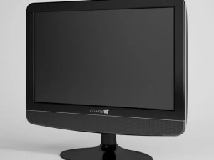 tv de tela plana cgaxis eletr&ocirc;nica 05 Modelo 3D