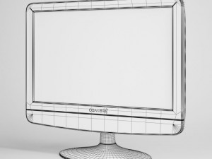 flatscreen tv cgaxis electronics 05 3D Модель