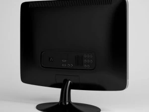 flatscreen tv cgaxis electronics 05 3D Model