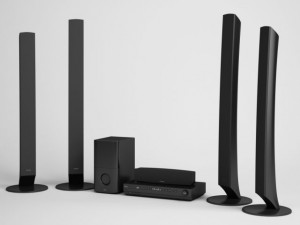 home theater cgaxis electronics 08 3D Model