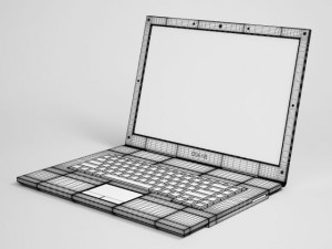laptop computer cgaxis electronics 11 Modelo 3D