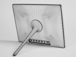 digital frame cgaxis electronics 17 3D Model