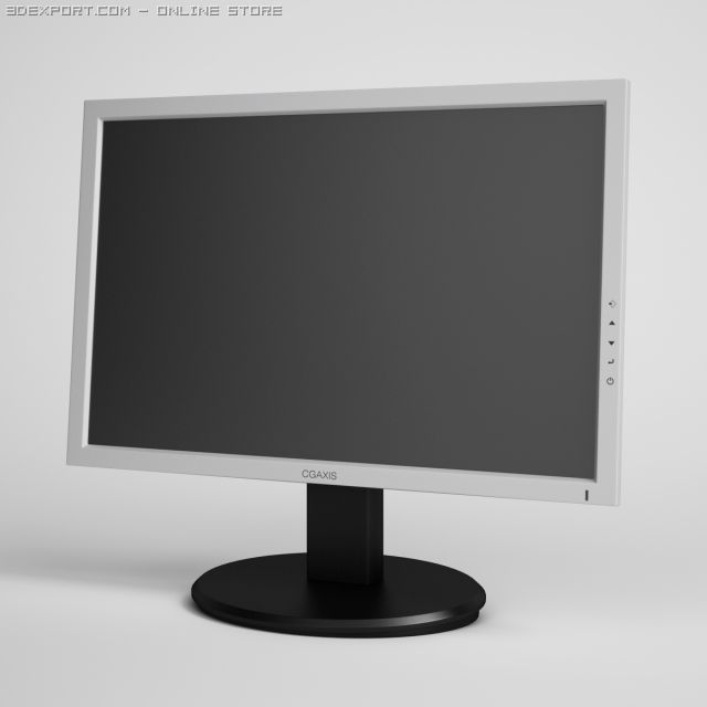 monitor cgaxis electronics 18 3Dモデル .c4d .max .obj .3ds .fbx .stl .blend 