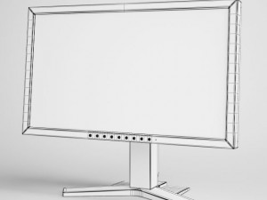 flatscreen monitor cgaxis electronics 20 Modelo 3D