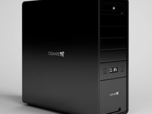 desktop computer cgaxis electronics 21 3D Model