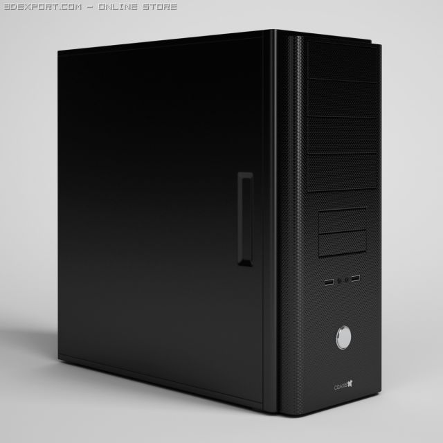 desktop computer cgaixs electronics 22 3D-Modell .c4d .max .obj .3ds .fbx .stl .blend 
