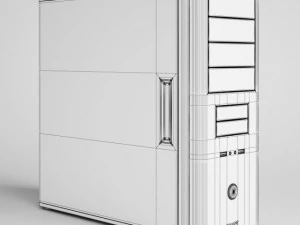 computador desktop cgaixs eletr&ocirc;nica 22 Modelo 3D