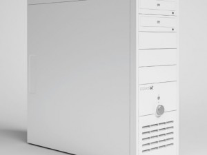 desktop computer cgaxis electronics 23 3D Model