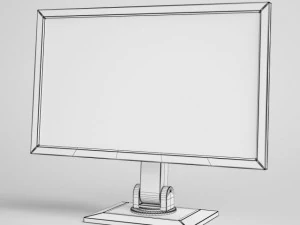 monitor cgaxis electronics 24 3D Model