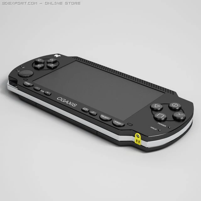 video game cgaxis electronics 29 3D Model .c4d .max .obj .3ds .fbx .stl .blend