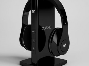headphones cgaxis electronics 33 Modelo 3D