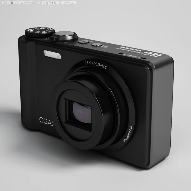 camera cgaxis electrionics 35 3D Model .c4d .max .obj .3ds .fbx .stl .blend 