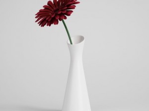 flower in vase cgaxis models 006 01 3D-Modell