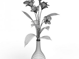 cgaxis models volume 6 flowers Modello 3D