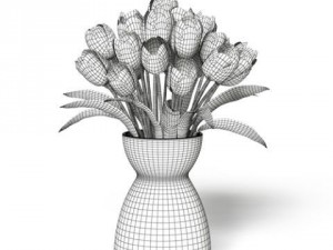 cgaxis models volume 6 flowers Modello 3D