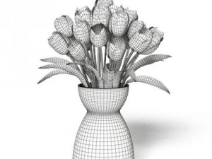 cgaxis models volume 6 flowers 3D Model