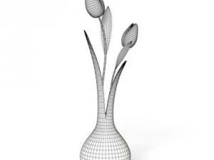 cgaxis models volume 6 flowers 3D Model