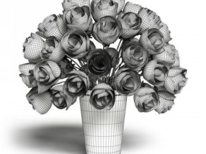 cgaxis models volume 6 flowers Modello 3D