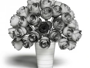 cgaxis models volume 6 flowers 3D Model