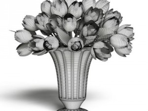 cgaxis models volume 6 flowers Modello 3D