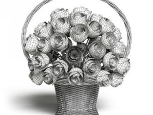cgaxis models volume 6 flowers Modello 3D