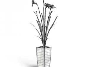 cgaxis models volume 6 flowers 3D Model