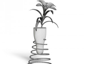 cgaxis models volume 6 flowers Modello 3D