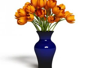 cgaxis models volume 6 flowers 3D Model