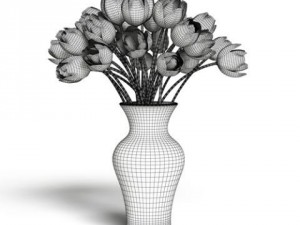 cgaxis models volume 6 flowers Modello 3D