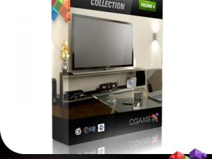 cgaxis-Modelle Volumen 4 Elektronen 3D Modell